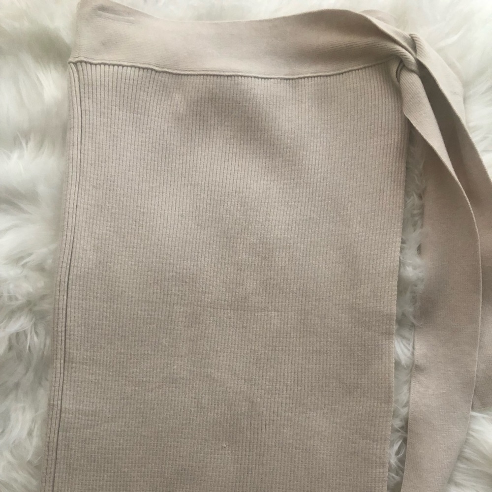 Zara knit midi skirt